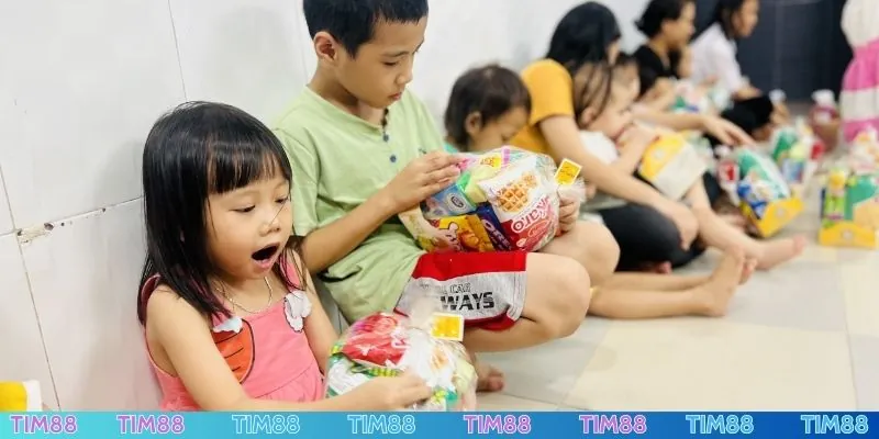 Ánh sáng yêu thương TIM88 - Hỗ trợ các vùng bị thiên tai