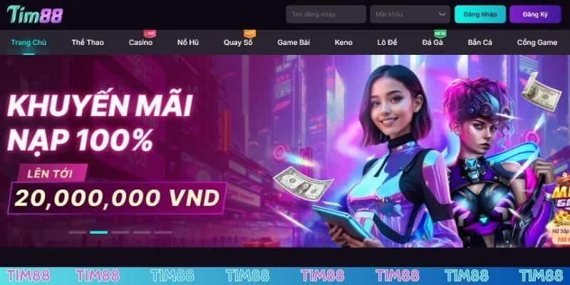 Các bước nhận khuyến mãi TIM88 nhanh chóng