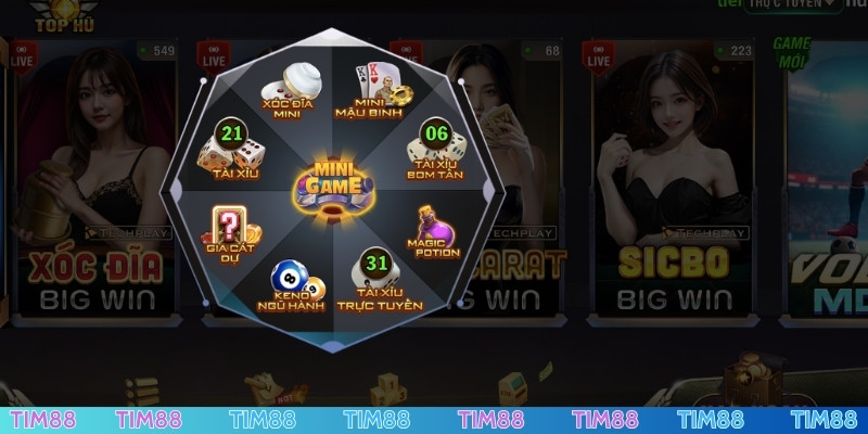 Chơi minigame nhận tiền khủng