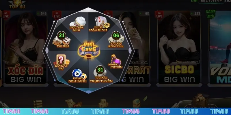 Chơi minigame nhận tiền khủng