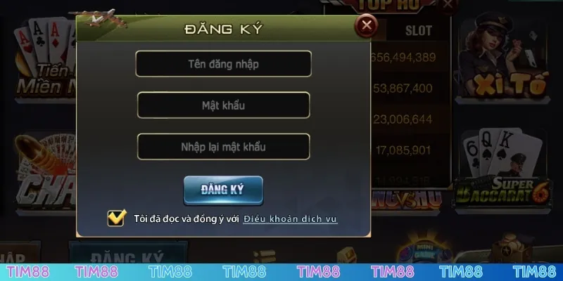 Hướng dẫn chơi nhanh tại TIM88